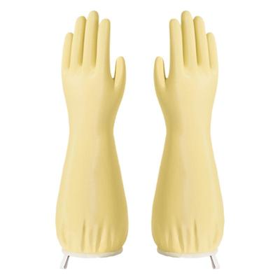 手套洗碗家务厨房耐用型加厚清洁洗衣服防水家用橡胶胶皮秋冬加绒