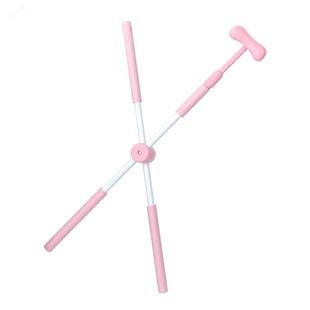 361十字架驼背形体棍瑜伽开肩美背身姿站姿训练体型儿童成人