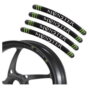 摩托创意轮毂贴滴胶防水反光轮毂贴46赞助商系列轮胎改装炫酷车贴