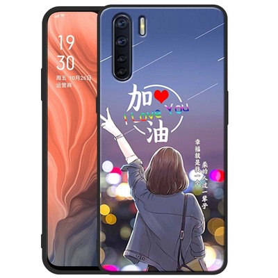 oppoa91手机壳男女新款PCPM00网红潮流a91全包防摔硅胶软壳手机套