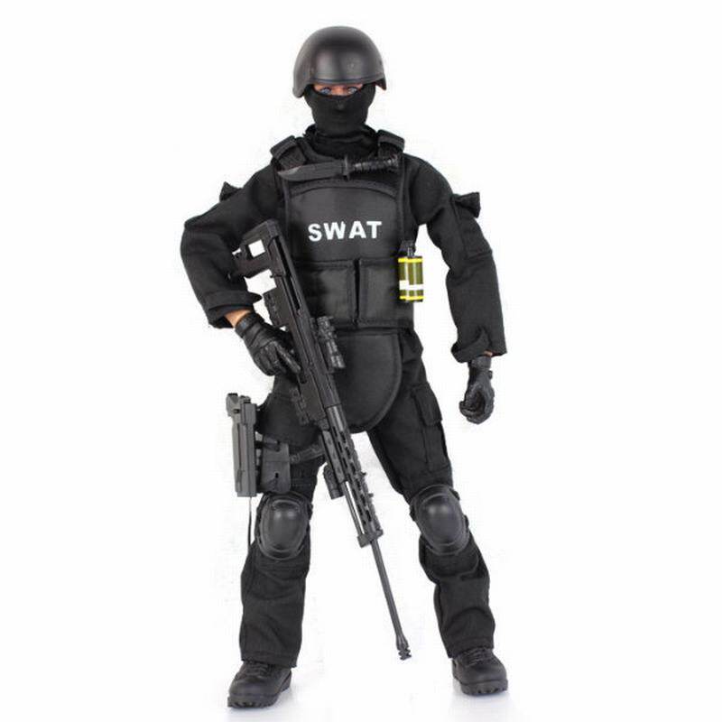 1/6关节可动兵人模型带武器装备