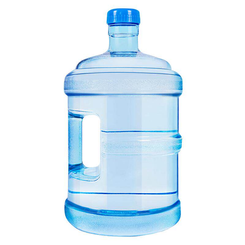 家用水桶纯净水桶饮水机桶空桶装水食品级手提储水用PC矿泉水桶5L