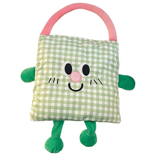 可爱抱枕毯子二合一被子两用沙发客厅学生午睡盖毯折叠便携抱枕被