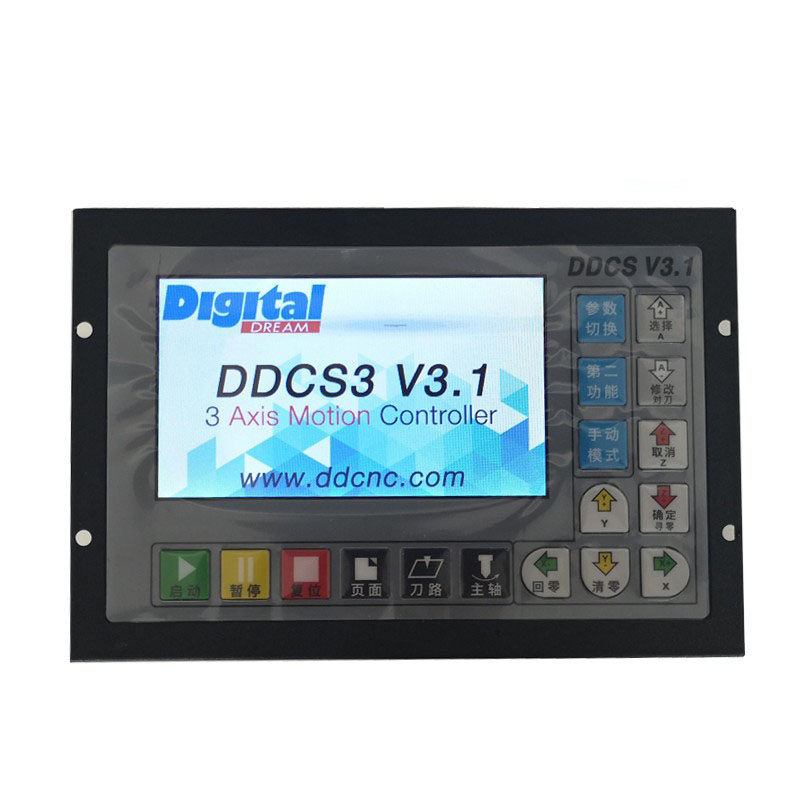 3轴 4轴步进 伺服电机雕刻机运动控制器DDCSV3.1加工中心数控系统