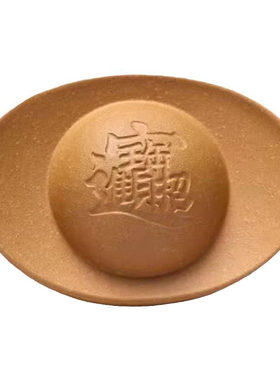 宜兴紫砂寿桃原矿茶宠复古风