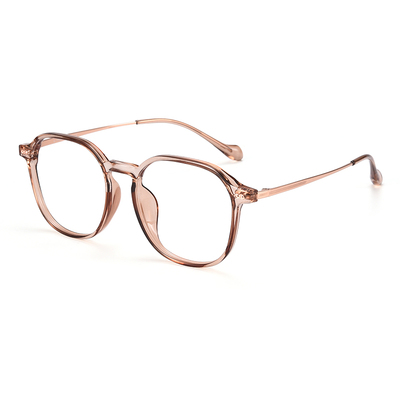 超轻纯钛大框近视眼镜女素颜神器