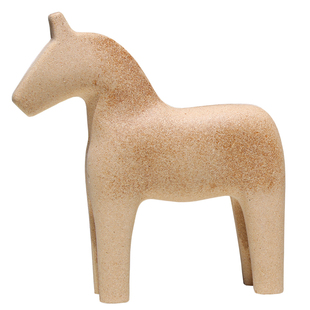 瑞典达拉木马木质马摆件毛坯白胚粗坯 diy涂色绘画素材原始材料