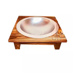 炭火盆农村老式烤火盆大号经典木炭烤脚双层小号烤火炉超高家用