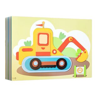 儿童手工DIY立体贴画3D制作材料包益智玩具创意美术粘贴动物安全