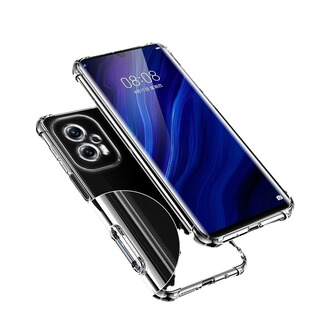 卢邦气囊防摔适用红米NOTE11T手机壳note11tpro+硅胶保护套note11e超薄软11r透明镜头全包男女新款个性简约创