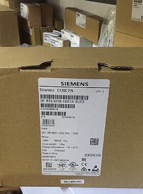 议价6SL3210-1KE14-3UP2G120C变频器1.5kW标称功率6SL32101KE143U