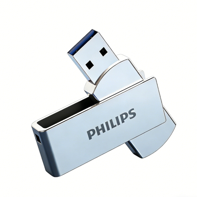 飞利浦128g金属旋转u盘大容量