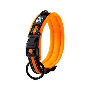 狗狗项圈狗脖圈脖套小中大型犬颈圈柯基金毛拉布拉多狗项圈防爆冲