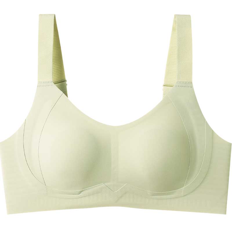 朵凡妮大胸显小内衣女夏薄款收副乳提拉防下垂无痕粉底液超薄文胸