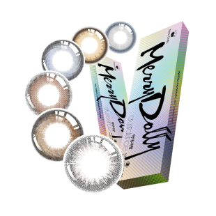 MerryDolly硅水凝胶美瞳月抛6片隐形眼镜非日抛半年抛部分临期