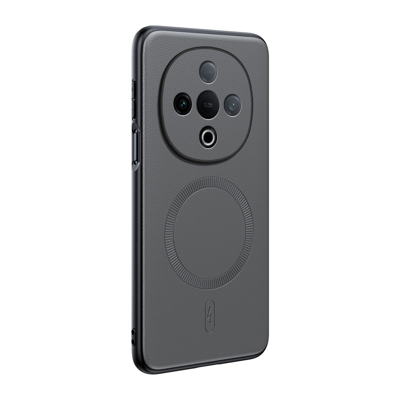 适用vivoy300/y300c磁吸皮质壳
