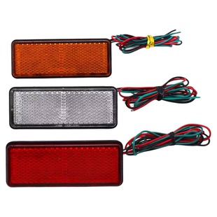 摩托车迅鹰鬼火踏板跨骑哈雷改装LED反光贴片转向灯刹车灯后尾灯