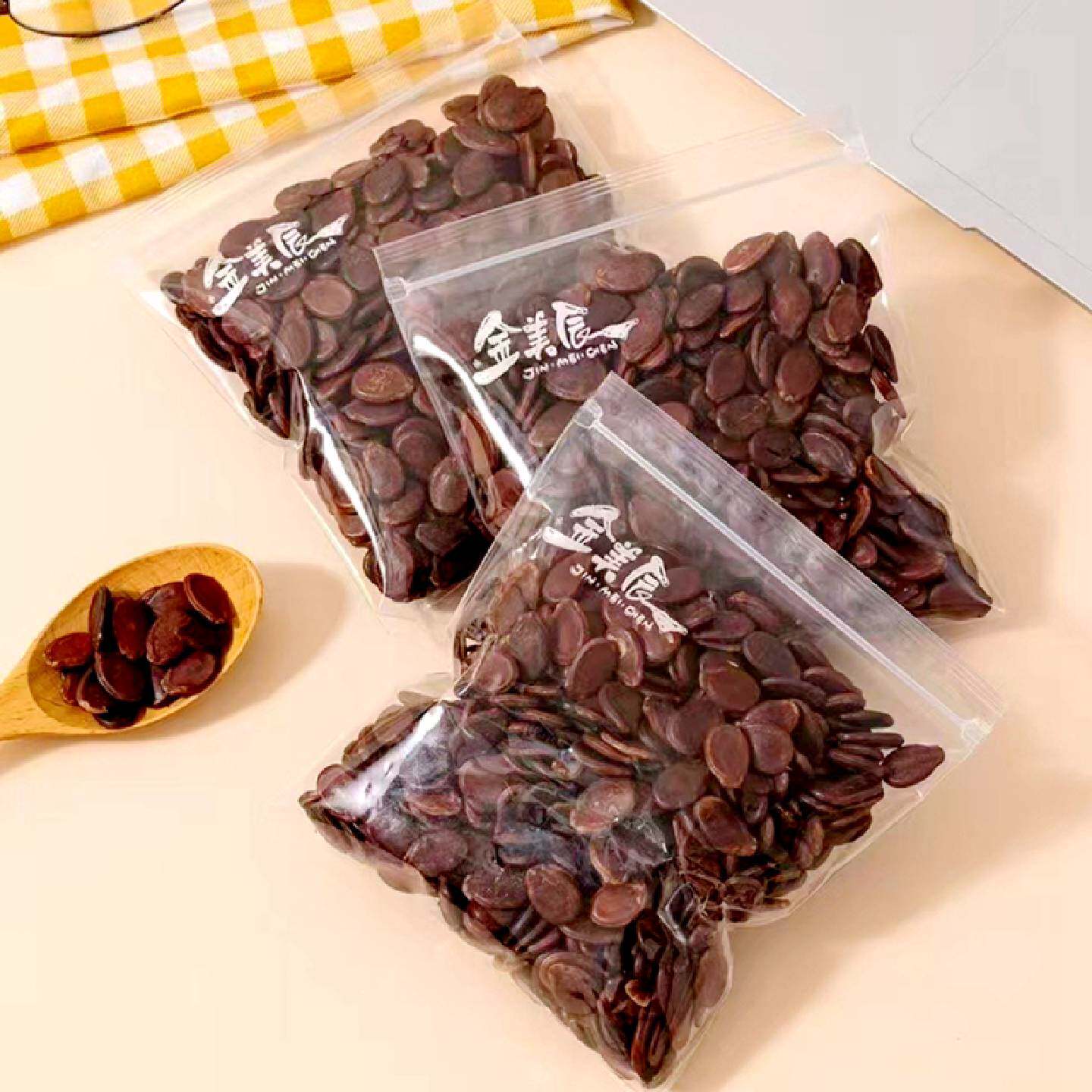 金美辰红瓜子咸味五香味红皮西瓜子500g袋红瓜子坚果炒货年货零食