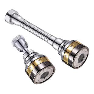 厨房加长水龙头通用延伸器洗菜盆万向水嘴能万接头水龙头防溅神器