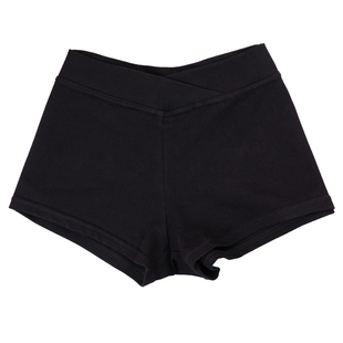 小茉莉舞蹈专用短裤女芭蕾舞练功裤低腰三分裤黑色平角紧身裤夏季