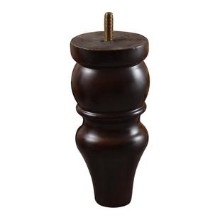 实木沙发脚电视柜脚家具脚柜脚桌腿台脚茶几腿床脚葫芦脚木质地脚