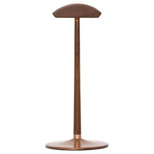 北美胡桃木耳机支架展示架实木耳机架头戴式耳机挂架网咖简约支架