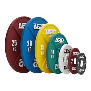 力量举竞赛片 调重杠铃片 隶德体育 深蹲卧推硬拉铁片非钢片