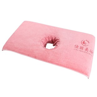 美容院专用趴巾洞巾按摩床带洞垫脸推拿理疗会所枕巾吸水定制logo