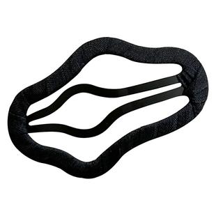 2025新款黑色云朵前额刘海一字侧边夹发夹子头饰头发卡子女顶夹bb