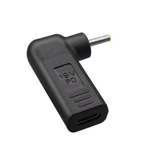 诱骗芯片type-c母头USB转DC2.5x0.7mm公头笔记本电脑电源转换头