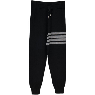 tb针织束脚裤秋冬保暖宽松