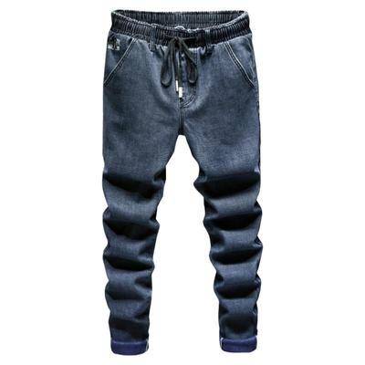 90~350斤弹力宽松大码牛仔裤