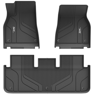 3W全TPE脚垫适用于特斯拉Model S Plaid Model X六座五座专用脚垫