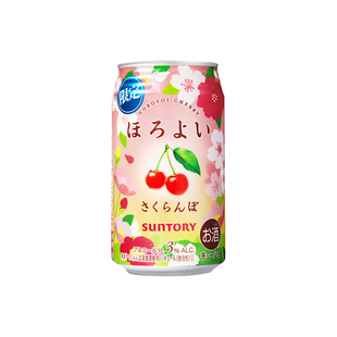三得利horoyoi和乐怡预调鸡尾酒樱桃味12罐低度果酒350ml日本进口