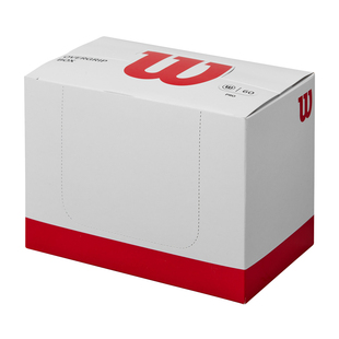 Wilson威尔胜手胶威尔逊网球拍羽毛球拍通用白色粘性防滑吸汗带