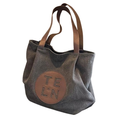 托特包女大容量黑色包包韩系通勤