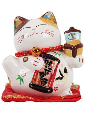迷你招财猫送女生可爱礼物家居桌面小摆件儿童生日礼品创意存钱罐
