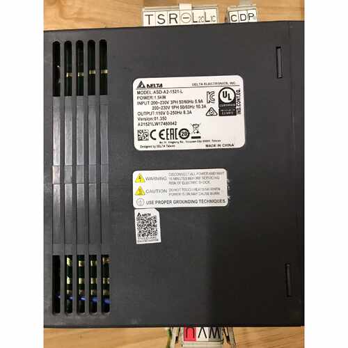 台达A2伺服电机套装1.5kw，驱动型号ASD-A2-152