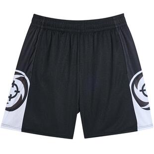 准者运动裤美式短裤男2026夏季跑步健身篮球裤针织休闲四分裤透气