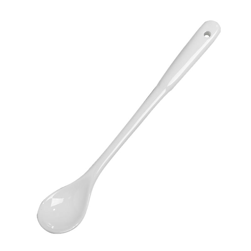 陶瓷可爱超短喂食小汤勺长柄调味