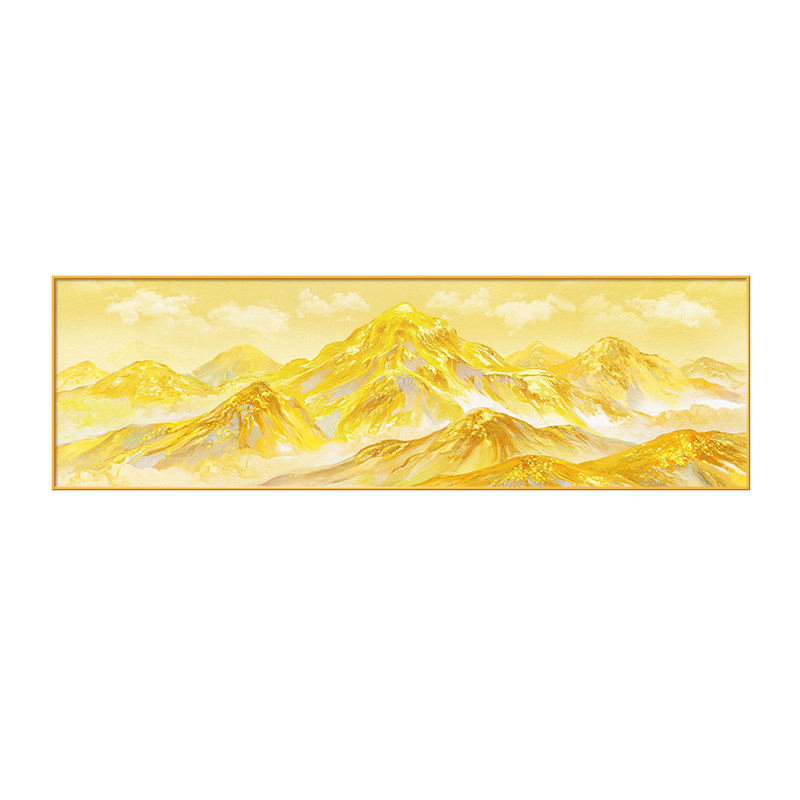 【背靠金山】好寓意床头装饰画