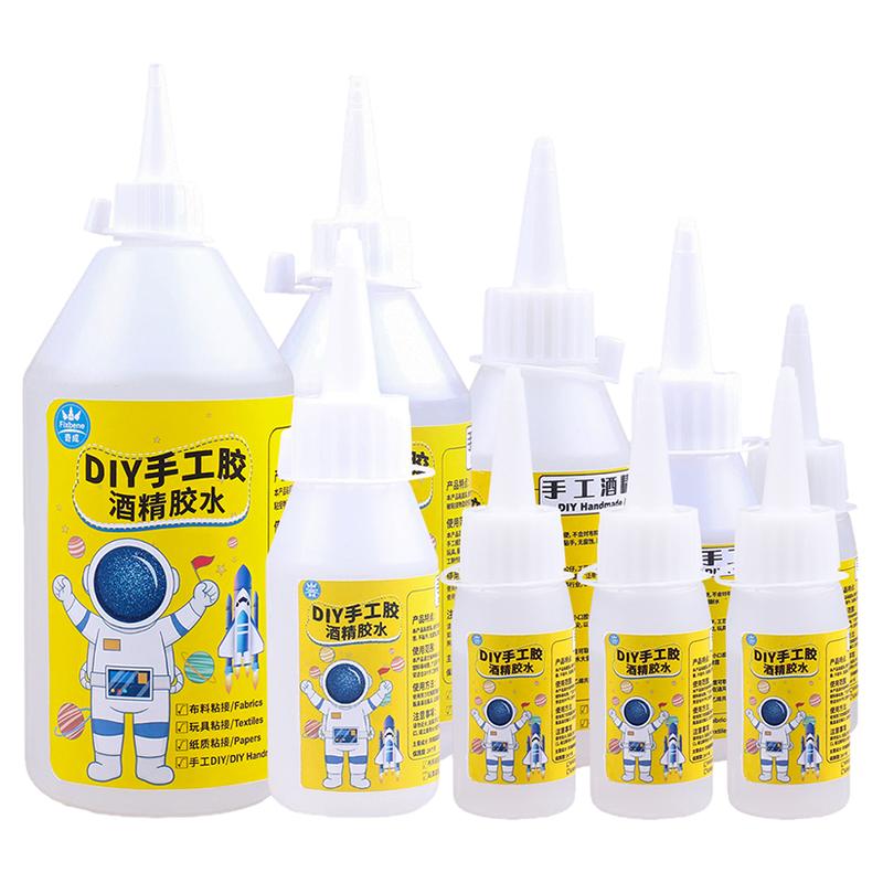 手工专用胶水透明液体酒精胶速干胶水