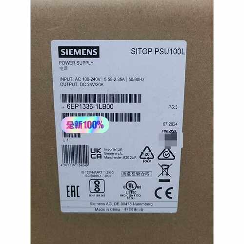 询价6EP1336-1LB00 SITOP PSU100L
