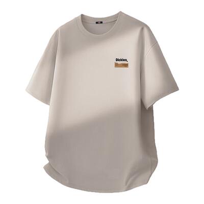 Dickies海鸥灰纯棉男款短袖T恤