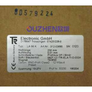 议价全新原装德国TR编码器LA66K 312-00880现货拍前咨询