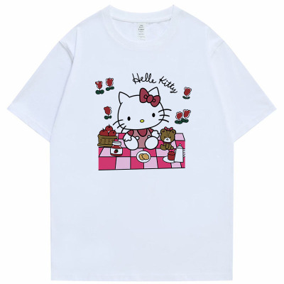 hellokitty的春天夏季可爱短袖