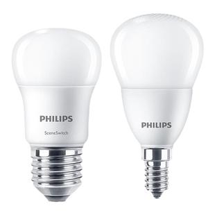 飞利浦led节能灯泡吊灯适配E27E14球泡家用暖光正品超亮小电灯泡