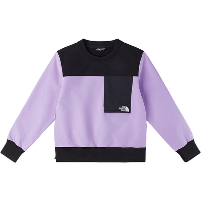 北面儿童防风防泼水卫衣