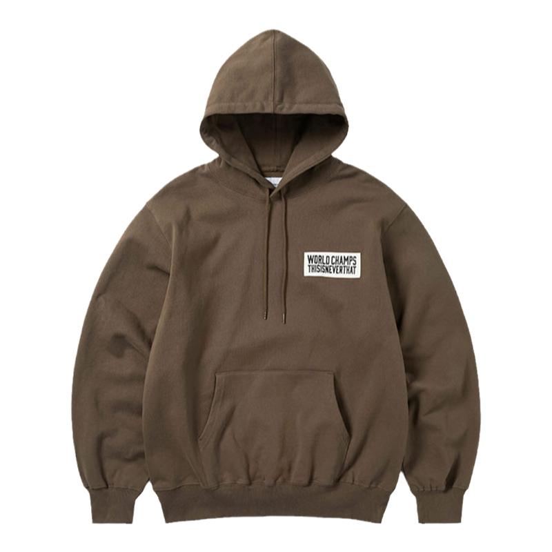 thisisneverthat® Scrap Applique Hoodie秋冬新品卫衣情侣款