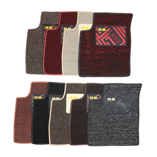 汽车脚垫上层垫雪妮丝圈替换垫二层垫主驾驶包边专用带扣单个定制